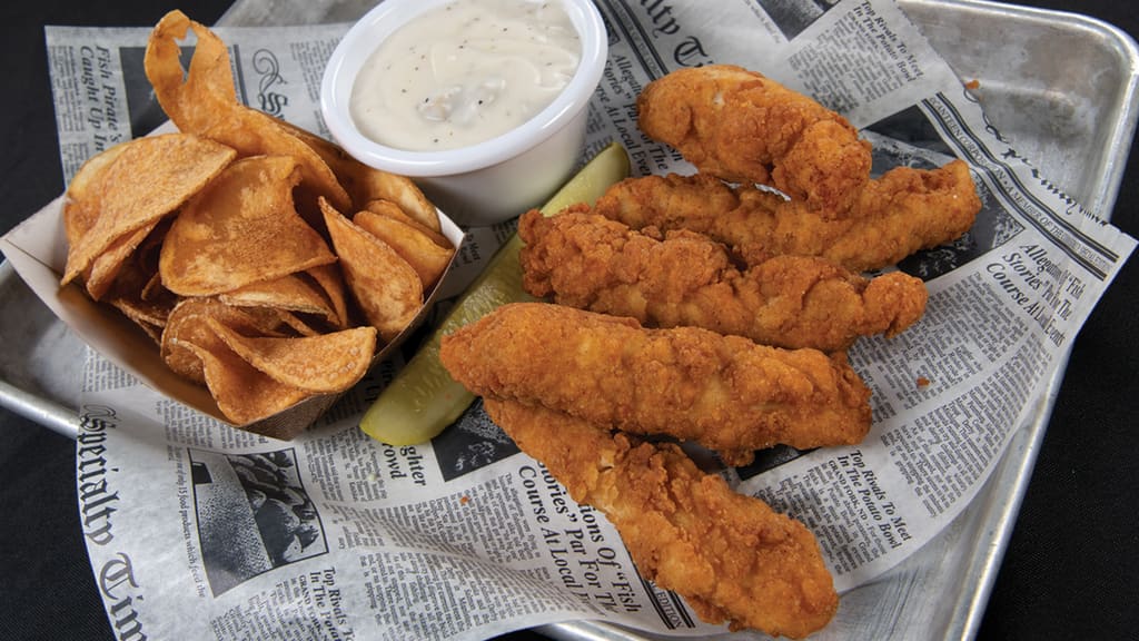 CHICKEN TENDER GRAVY TRAY