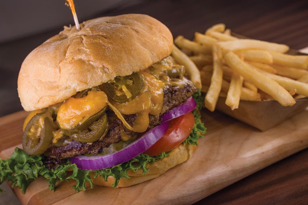 JALAPEÑO CHEDDAR BURGER