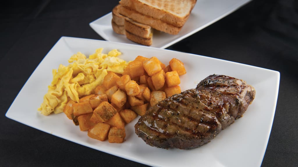 STEAK N’ EGGS
